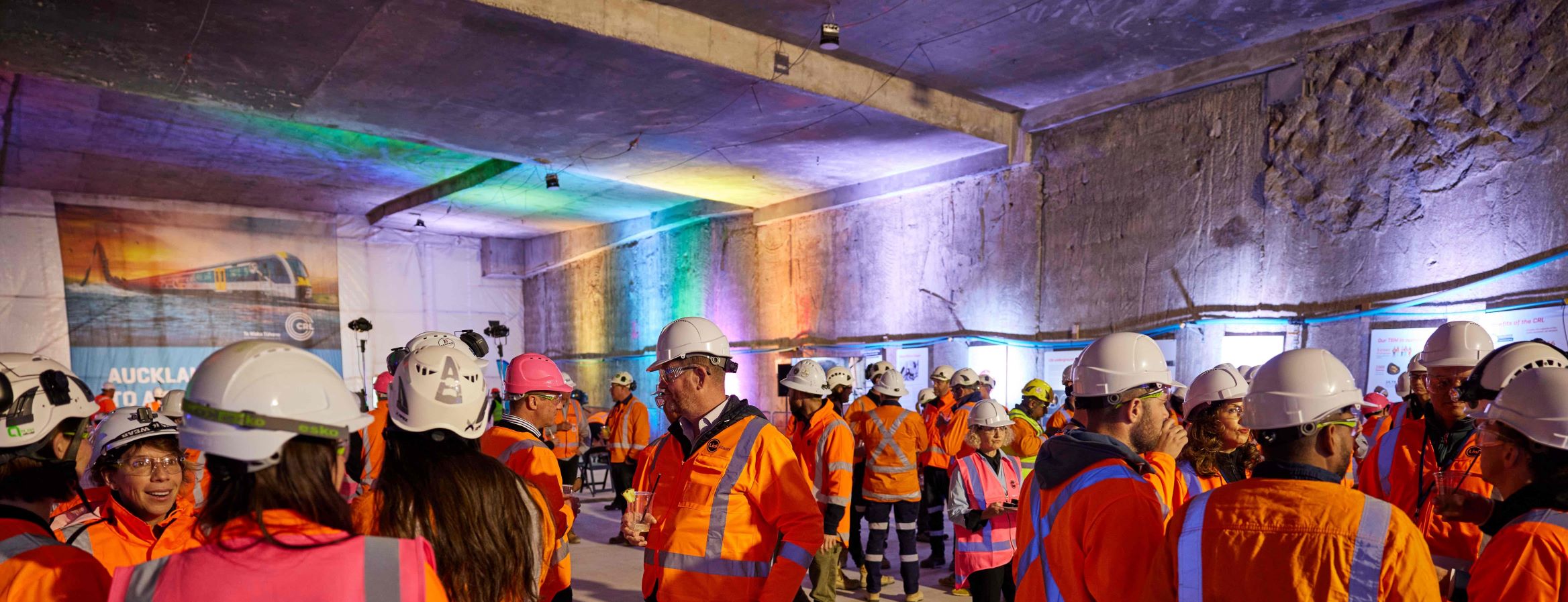 City Rail Link Tunnel Breakthrough